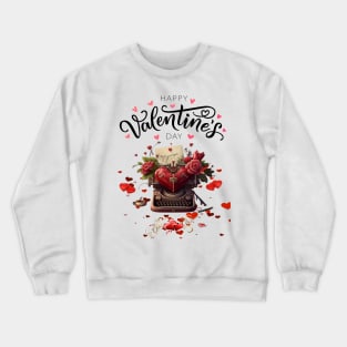 valentines day Authors love Crewneck Sweatshirt